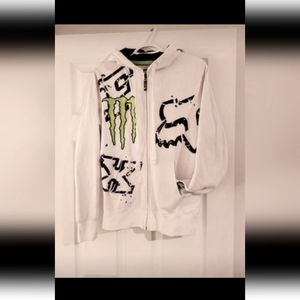 Medium Fox-Monster Energy Hoodie